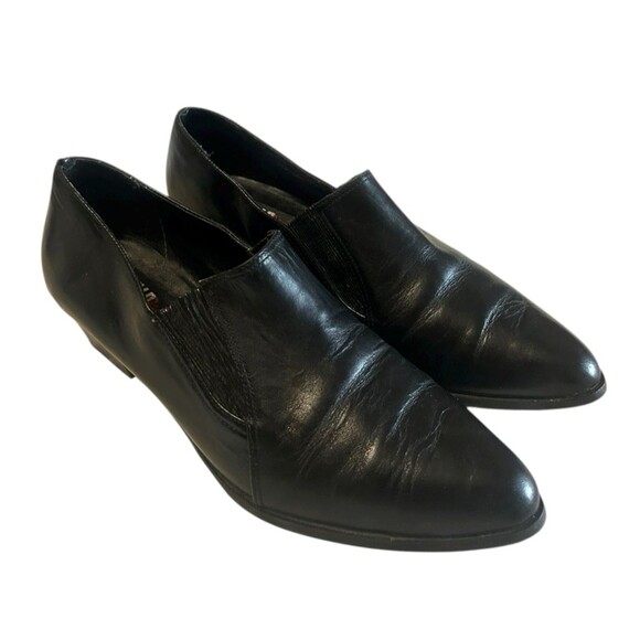 Wild Pair Vintage BlackLeather Women’s 8.5B Western Mules Booties Pointed Y2K - Picture 5 of 13